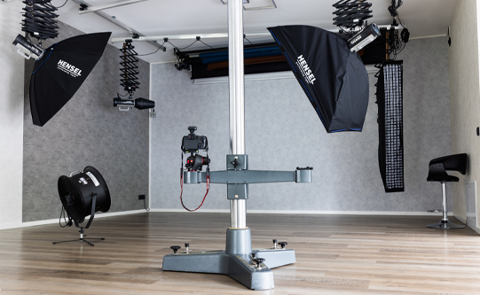 Businessfotograf mit Studio